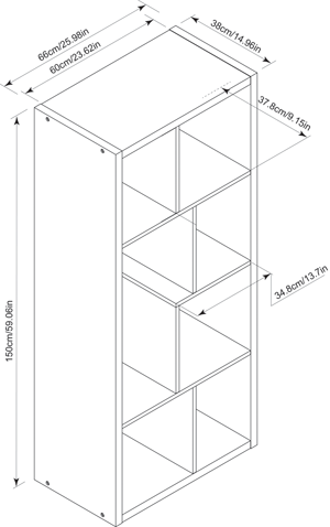 Eureka Bookcase