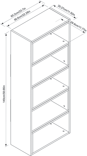 Ventura Bookcase